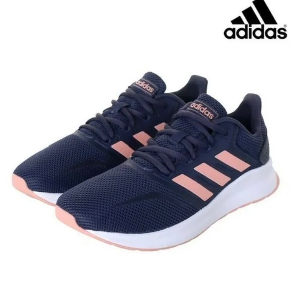 ADIDAS WOMEN'S RUNFALCON
SHOES TRACE BLUE / DUST PINK
F36271 SIZE 8 USA - Picture 2 of 12